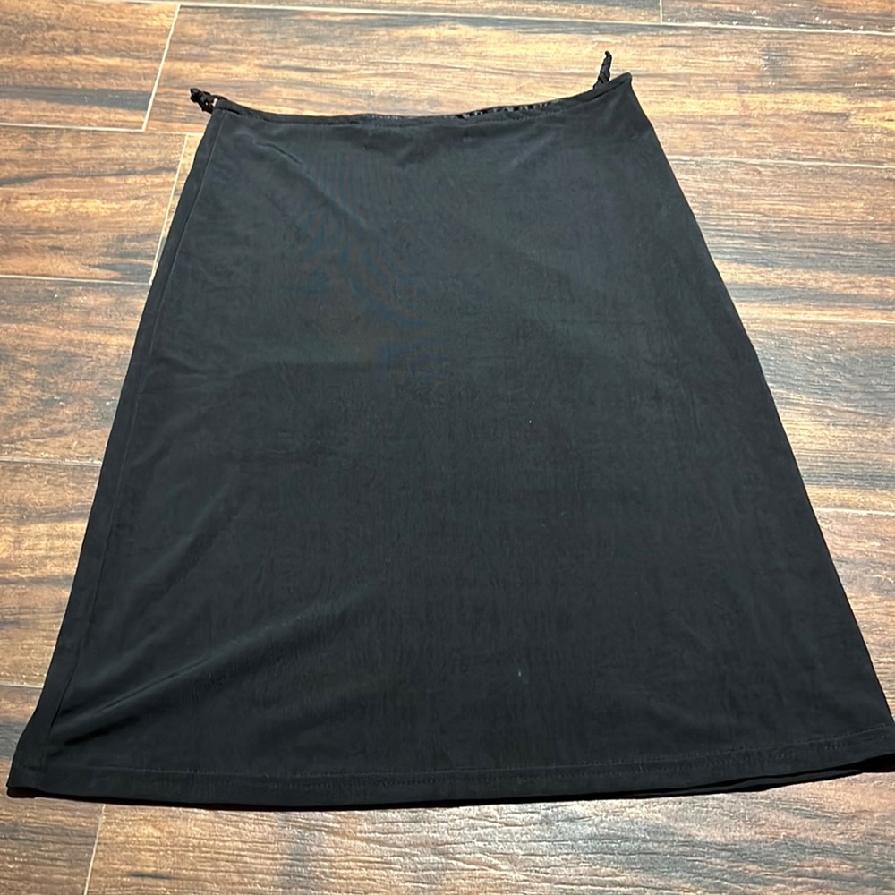 Black a Line mid length skirt